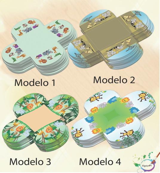Forma para Doces Maiores-safari
