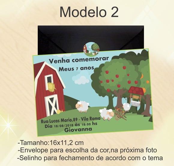 Convite-fazendinha