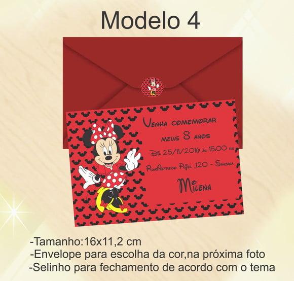 Convite-minnie
