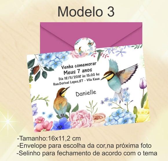 Convite-pássaro