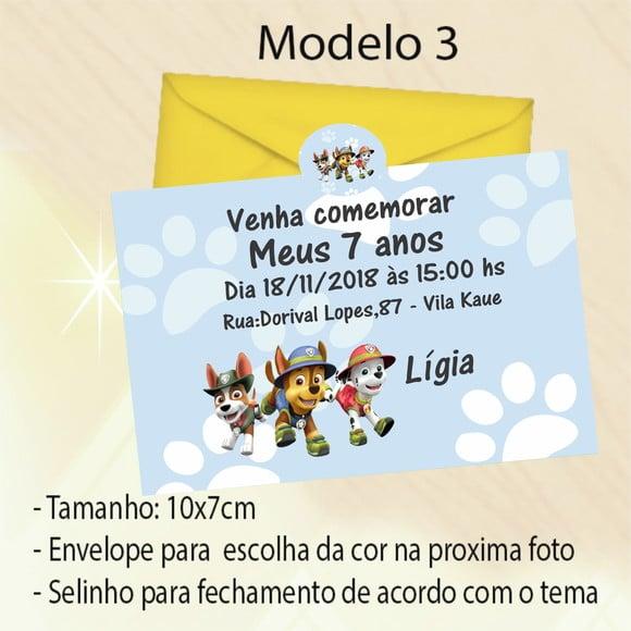 Convite-patrulha Canina