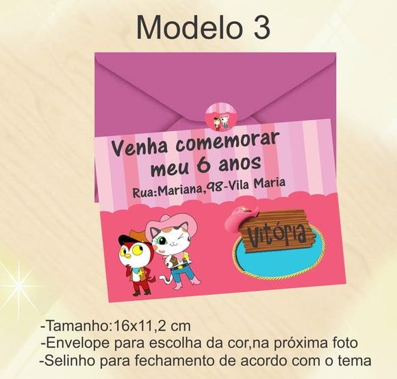 Convite-sheriff Calie do Oeste