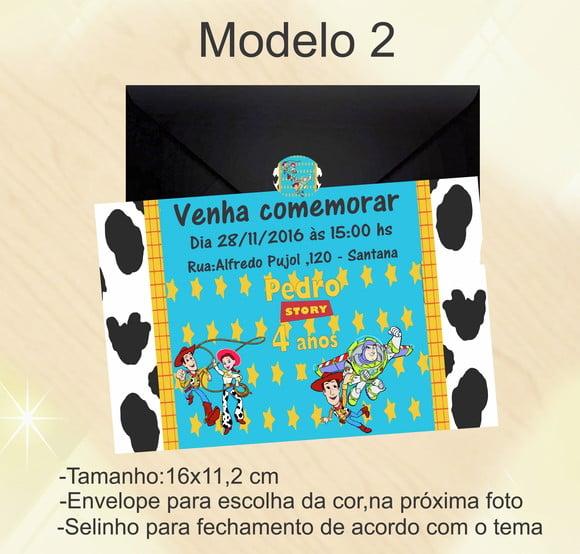 Convite-toy Story