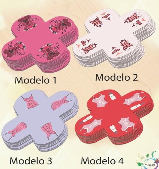 Forma para Doces Maiores-chá de Lingerie#2