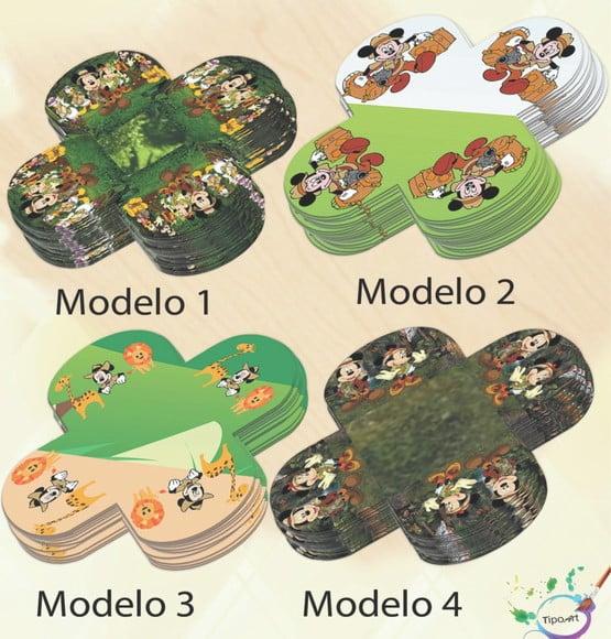 Forma para Doces Maiores-mickey Safari