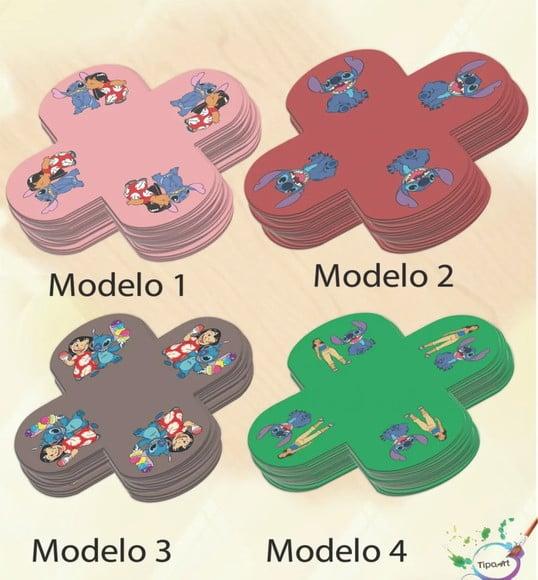Forma para Doces Maiores-stitch e Lilo