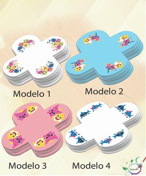 Forminha para Docinhos-baby Shark