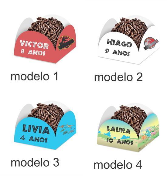 Forminha para Docinhos-dinossauro-com Nome