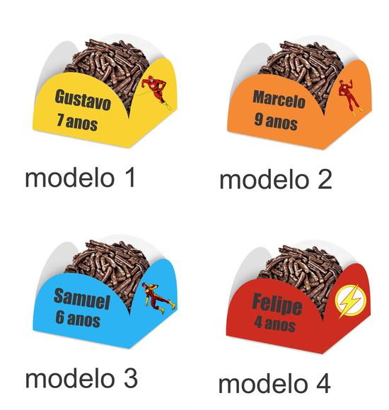 Forminha para Docinhos-flash-com Nome