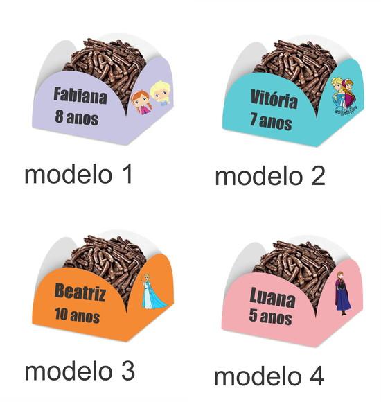 Forminha para Docinhos-frozen-com Nome