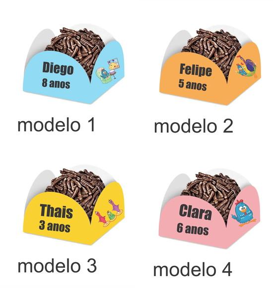 Forminha para Docinhos-galinha Pintadinha-com Nome