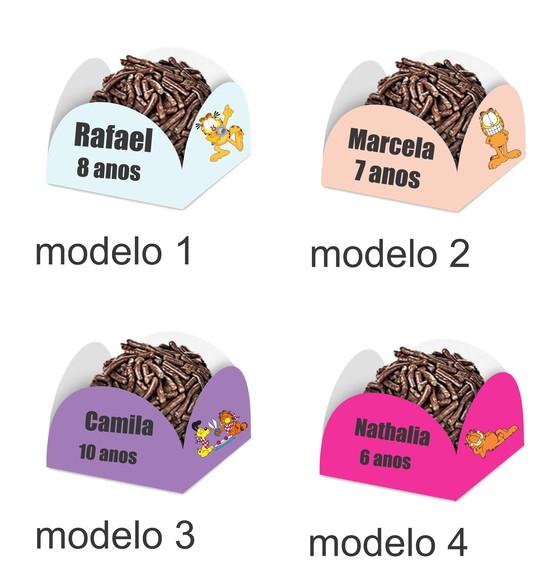 Forminha para Docinhos-garfield-com Nome