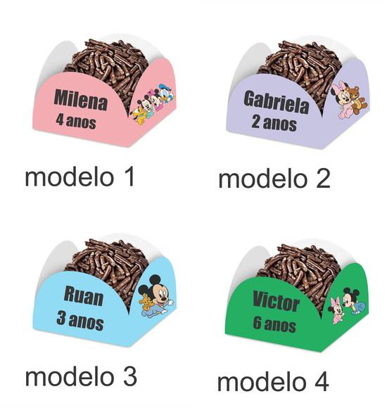 Forminha para Docinhos-mickey Baby com Nome