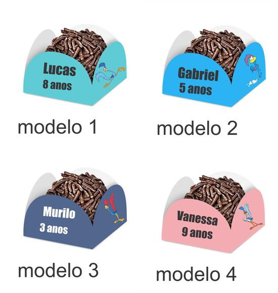 Forminha para Docinhos-papaleguas-com Nome
