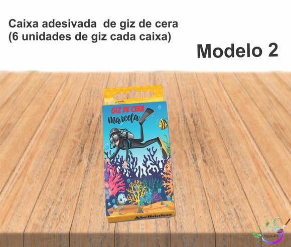 Giz de Cera-aquário