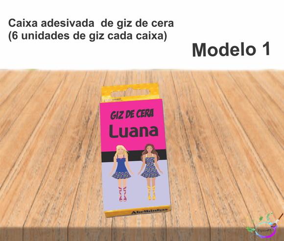 Giz de Cera-barbie