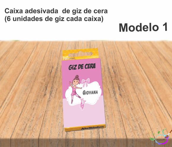 Giz de Cera-bailarina