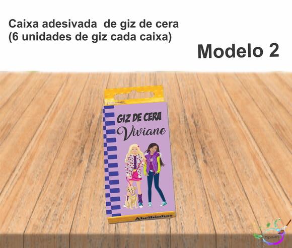 Giz de Cera-barbie