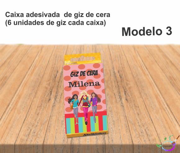 Giz de Cera-barbie