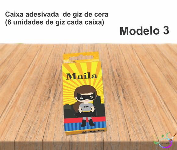 Giz de Cera-batman