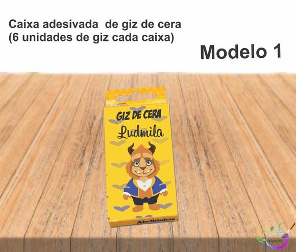 Giz de Cera-bela e a Fera