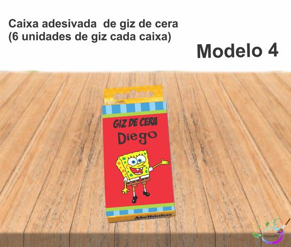 Giz de Cera-bob Esponja