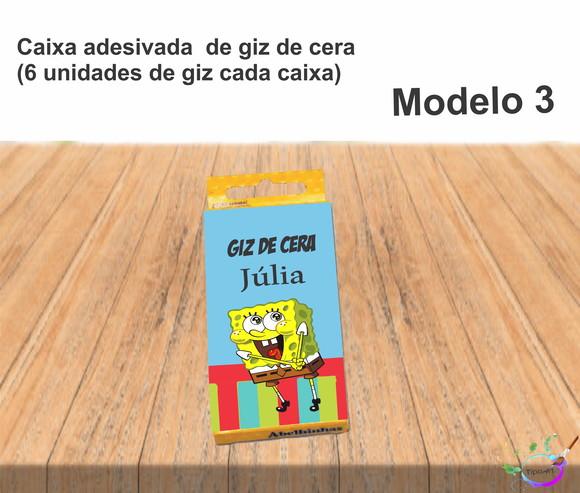 Giz de Cera-bob Esponja
