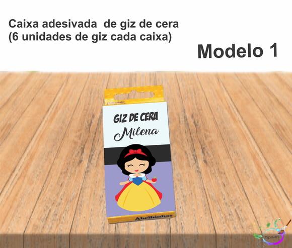 Giz de Cera-branca de Neve