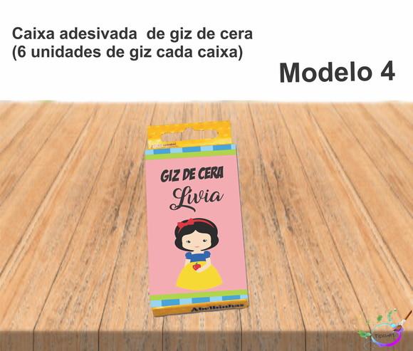 Giz de Cera-branca de Neve