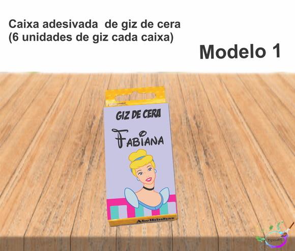Giz de Cera-cinderela