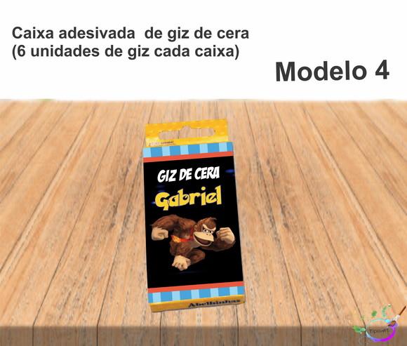 Giz de Cera-donkey Kong