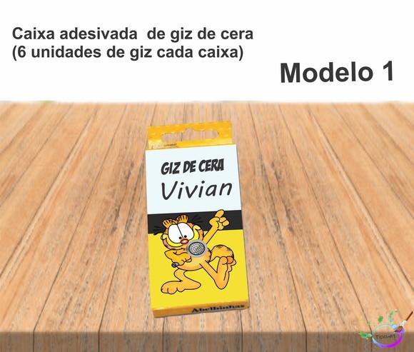 Giz de Cera-garfield