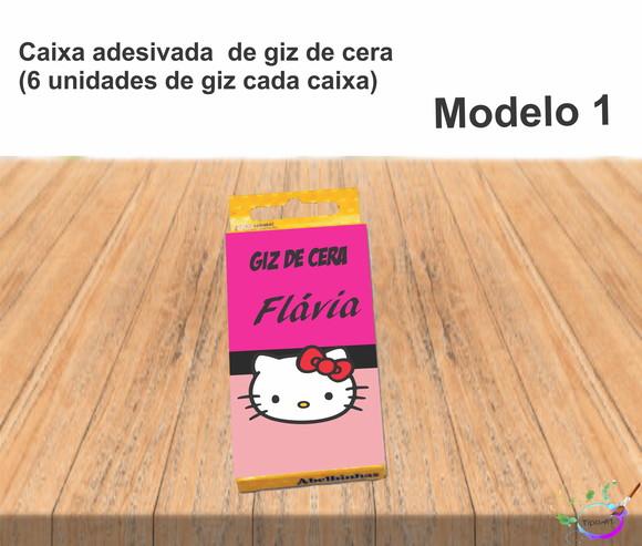 Giz de Cera-hello Kitty