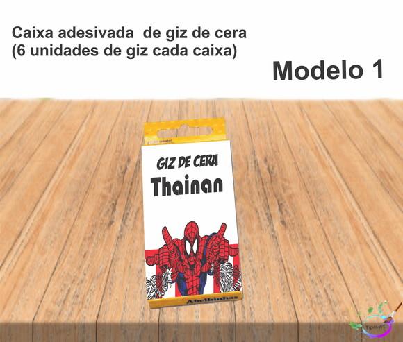 Giz de Cera-homem Aranha