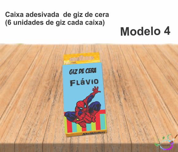 Giz de Cera-homem Aranha
