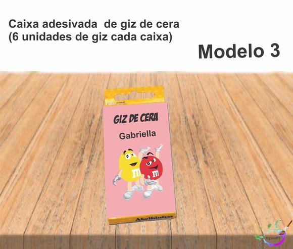 Giz de Cera-m&m