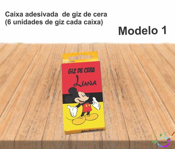 Giz de Cera-mickey