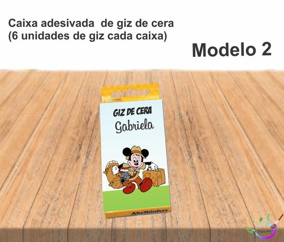 Giz de Cera-mickey Safari