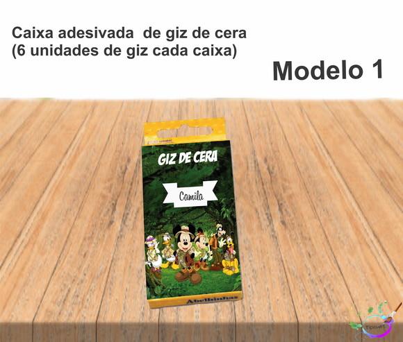 Giz de Cera-mickey Safari
