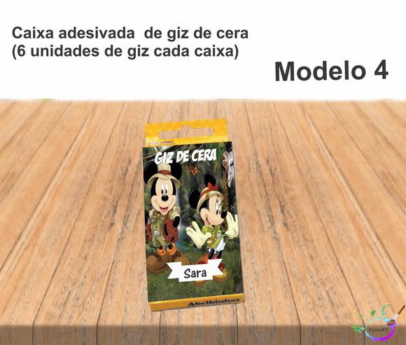 Giz de Cera-mickey Safari