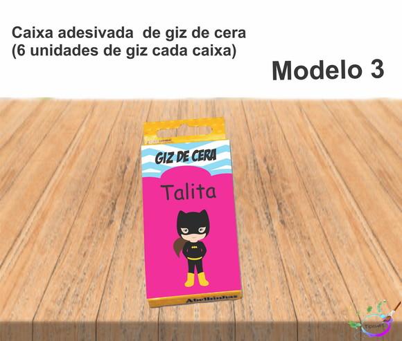 Giz de Cera-mulher Gato