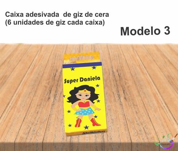 Giz de Cera-mulher Maravilha