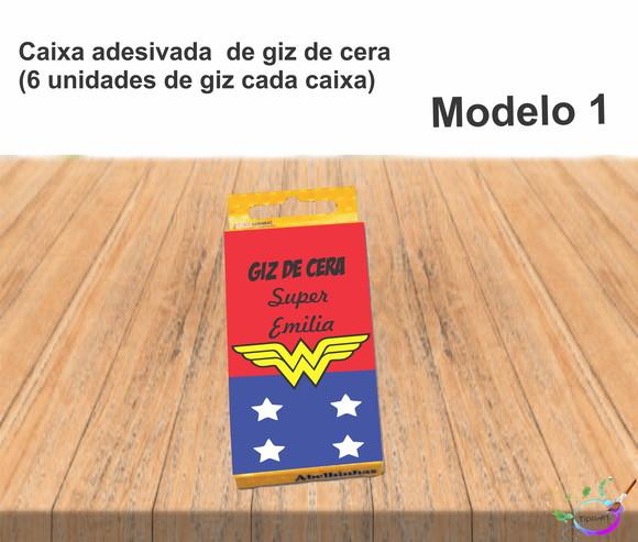 Giz de Cera-mulher Maravilha
