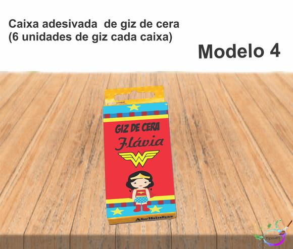Giz de Cera-mulher Maravilha