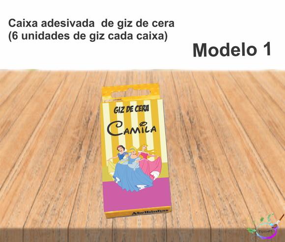 Giz de Cera-princesas