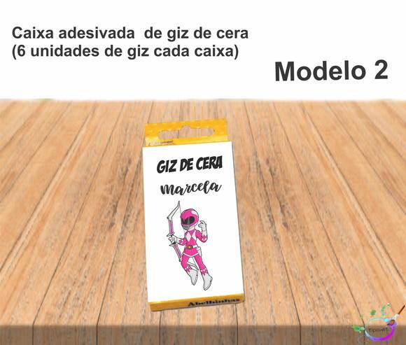 Giz de Cera-power Ranger