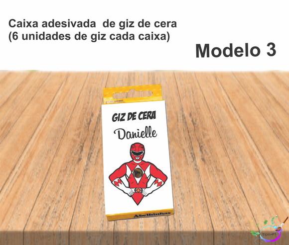 Giz de Cera-power Ranger