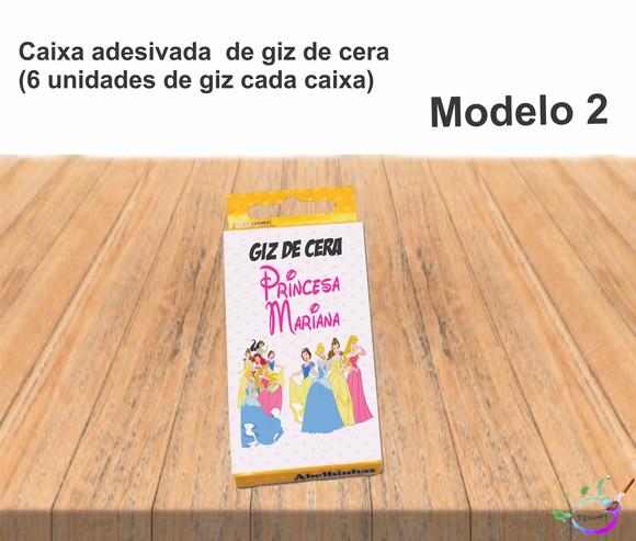 Giz de Cera-princesas