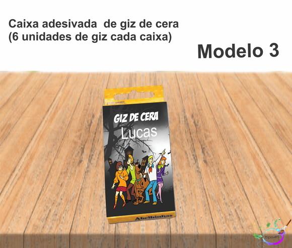 Giz de Cera-scooby Doo