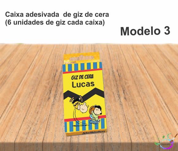 Giz de Cera-snoopy